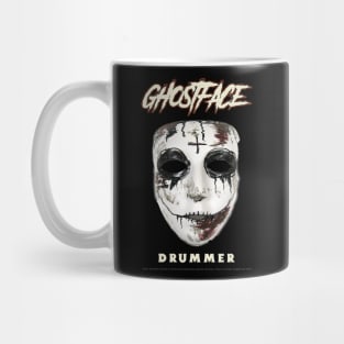 GhostFace Drummer Apparel Mug